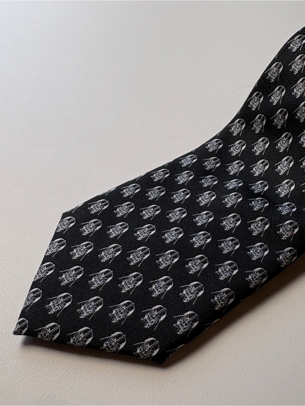 Darth Vader Black Necktie 57.5"